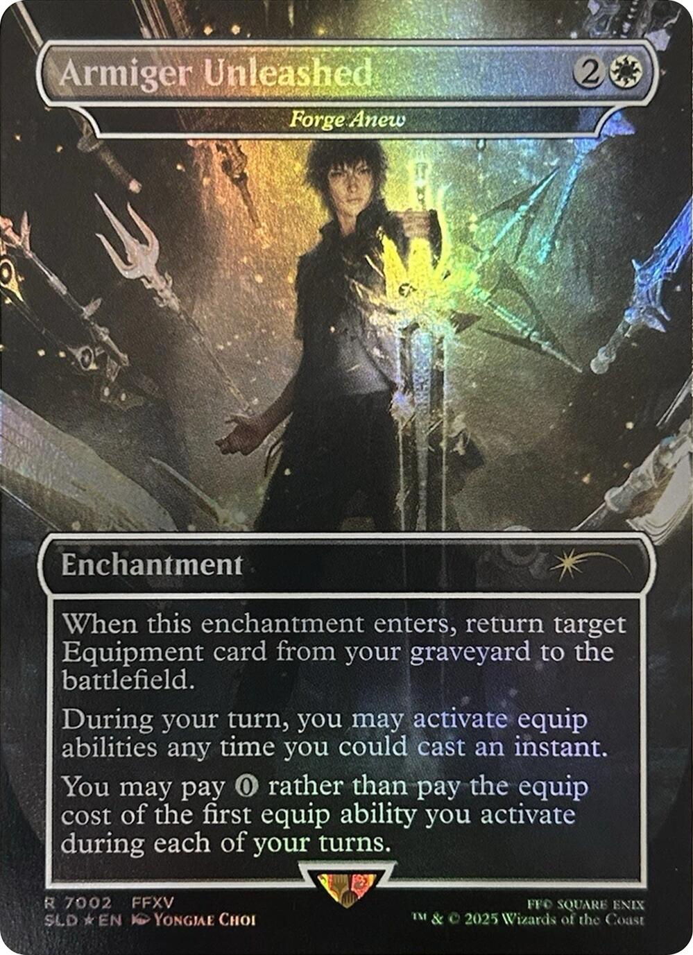 Armiger Unleashed - Forge Anew (Rainbow Foil) [Secret Lair Drop Series] | Tabernacle Games