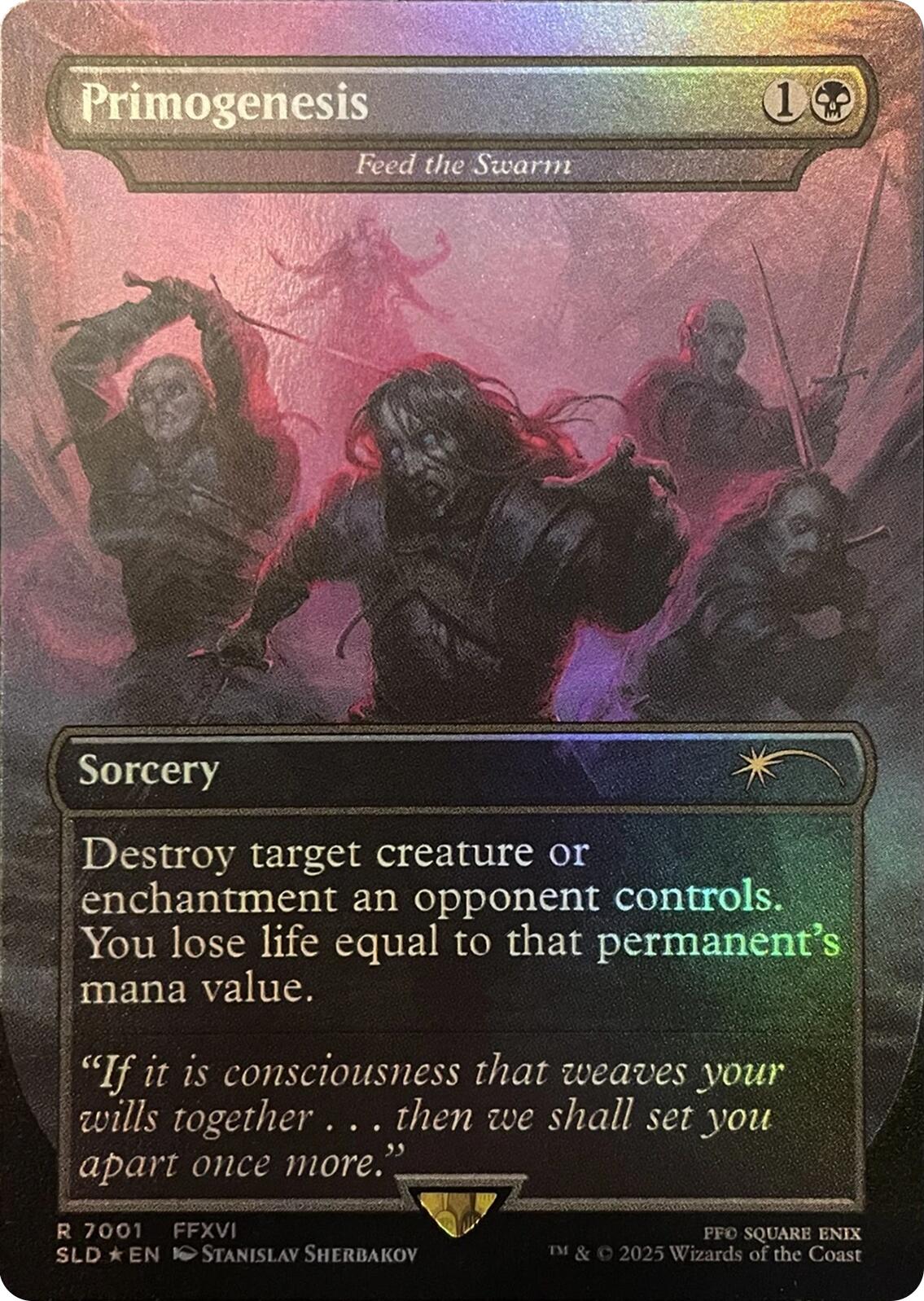 Primogenesis - Feed the Swarm (Rainbow Foil) [Secret Lair Drop Series] | Tabernacle Games
