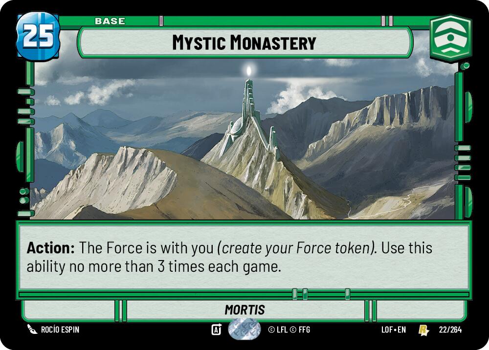 Mystic Monastery (022/264) (022/264) [Legends of the Force] | Tabernacle Games