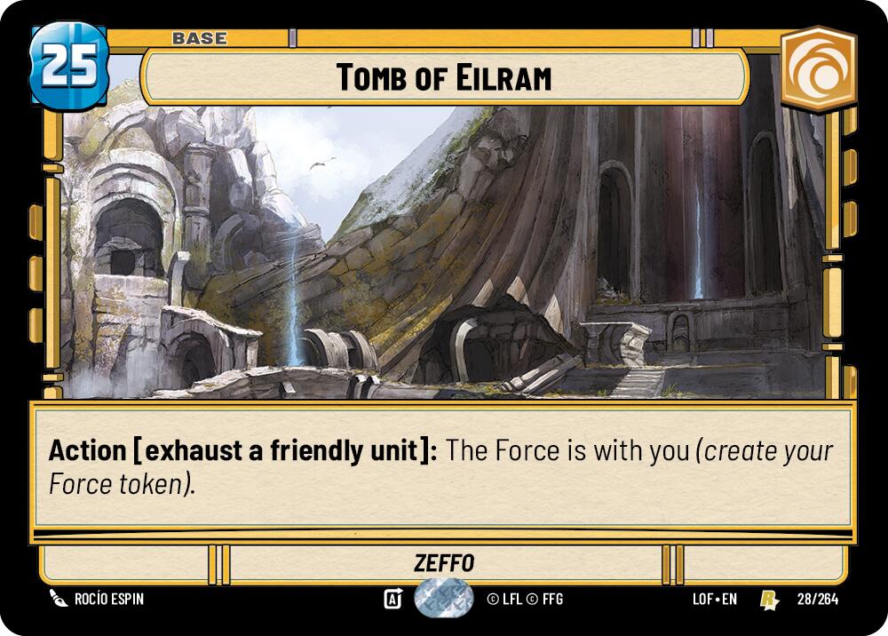 Tomb of Eilram (028/264) (028/264) [Legends of the Force] | Tabernacle Games