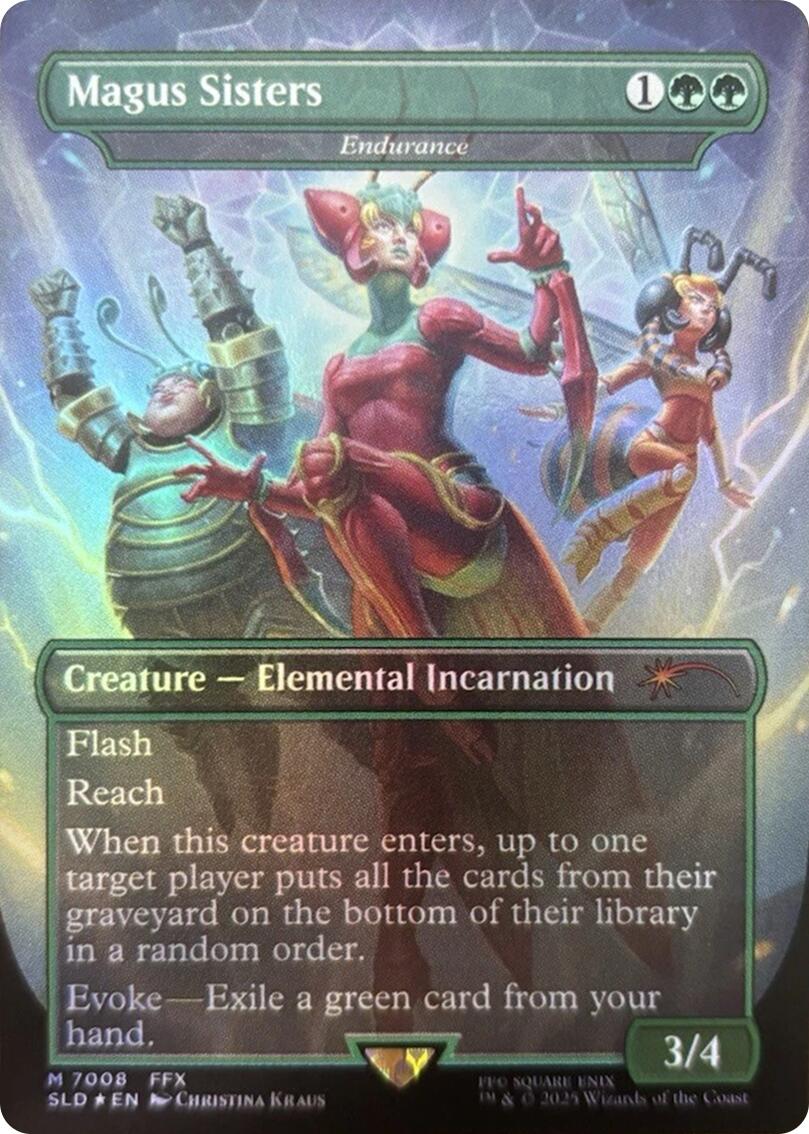 Magus Sisters - Endurance (Rainbow Foil) [Secret Lair Drop Series] | Tabernacle Games