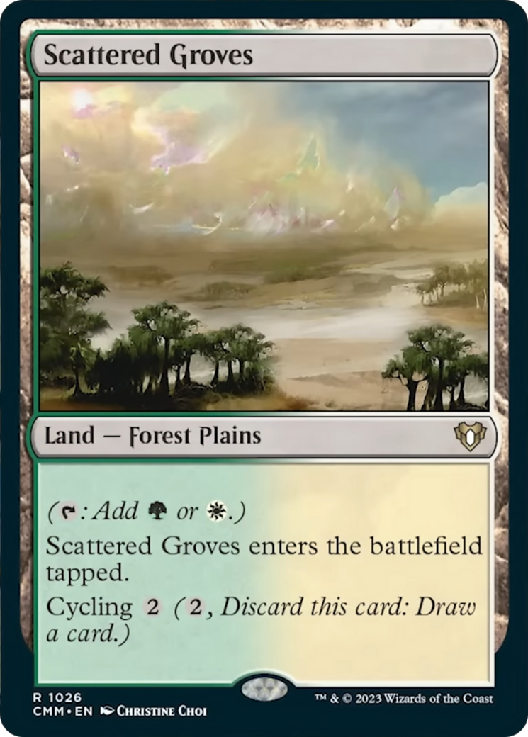 Scattered Groves [Commander Masters] | Tabernacle Games