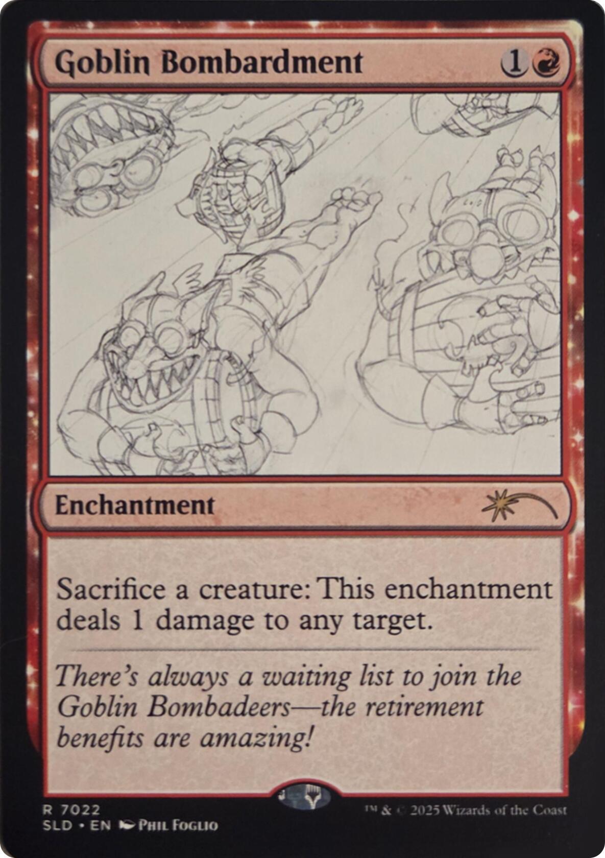 Goblin Bombardment (7022) [Secret Lair Drop Series] | Tabernacle Games