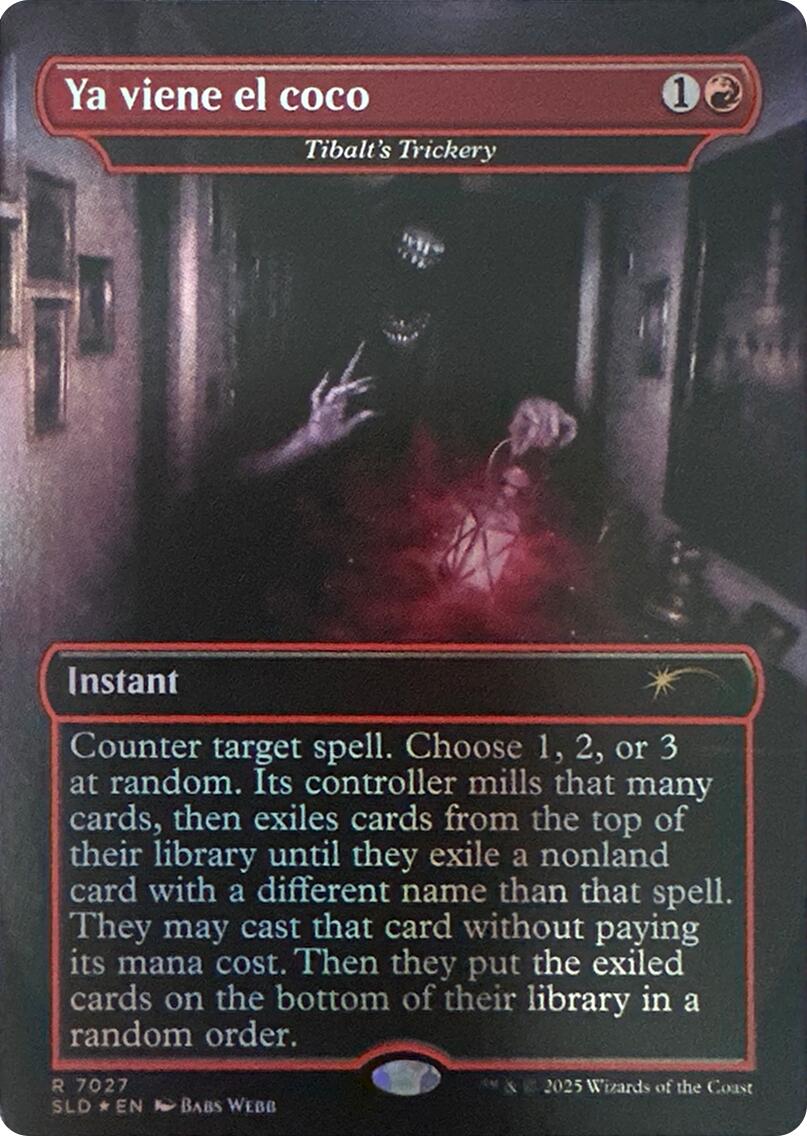 Ya viene el coco - Tibalt's Trickery (Rainbow Foil) [Secret Lair Drop Series] | Tabernacle Games