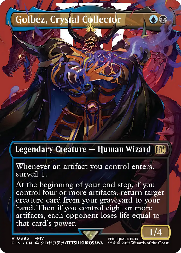 Golbez, Crystal Collector (Borderless) [FINAL FANTASY] | Tabernacle Games