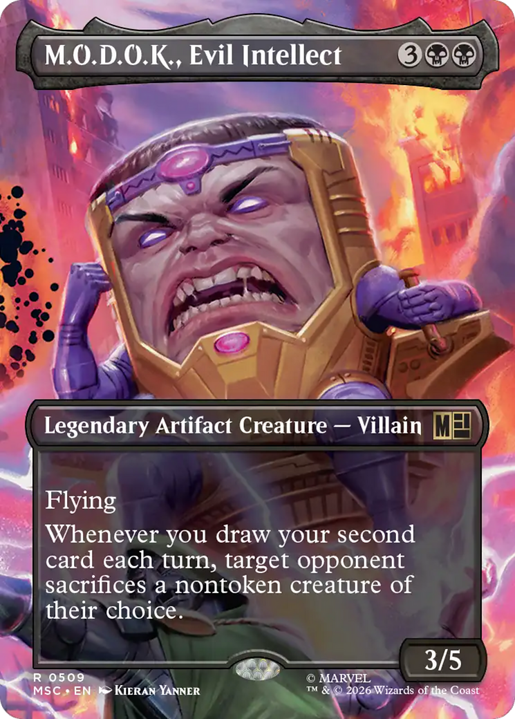 M.O.D.O.K., Evil Intellect (Borderless) [Marvel Super Heroes Commander] | Tabernacle Games