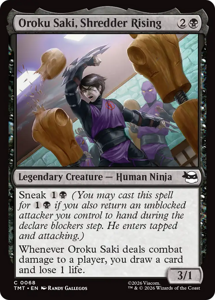Oroku Saki, Shredder Rising [Teenage Mutant Ninja Turtles] | Tabernacle Games