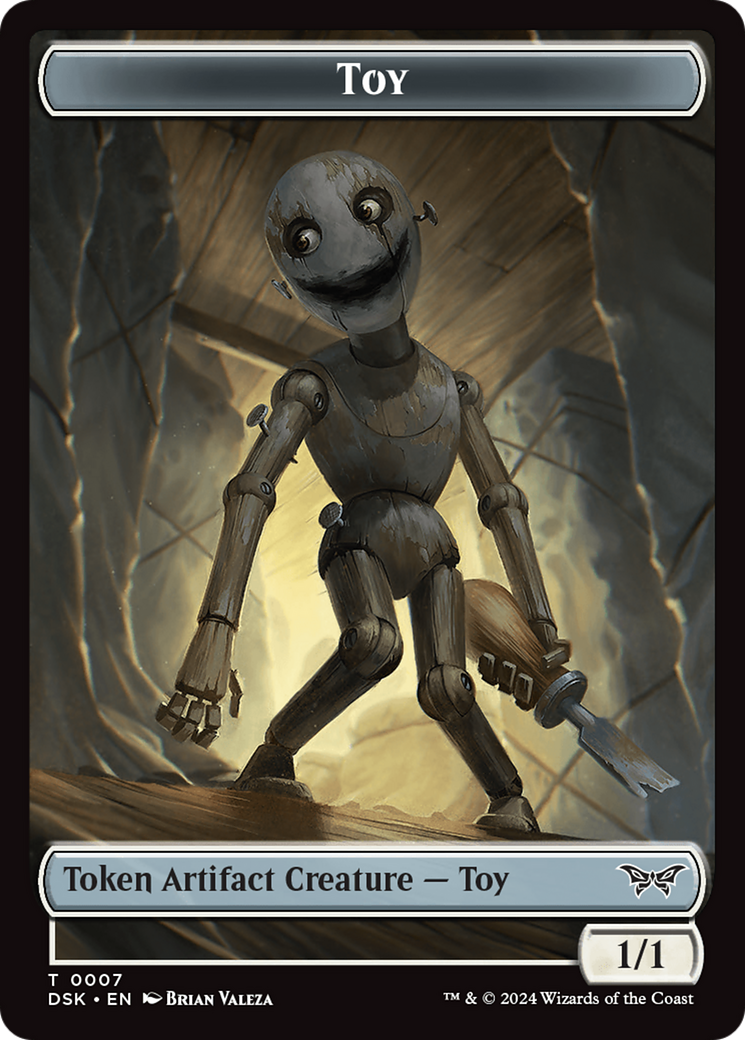 Toy Token [Duskmourn: House of Horror Tokens] | Maze of Fitzroy