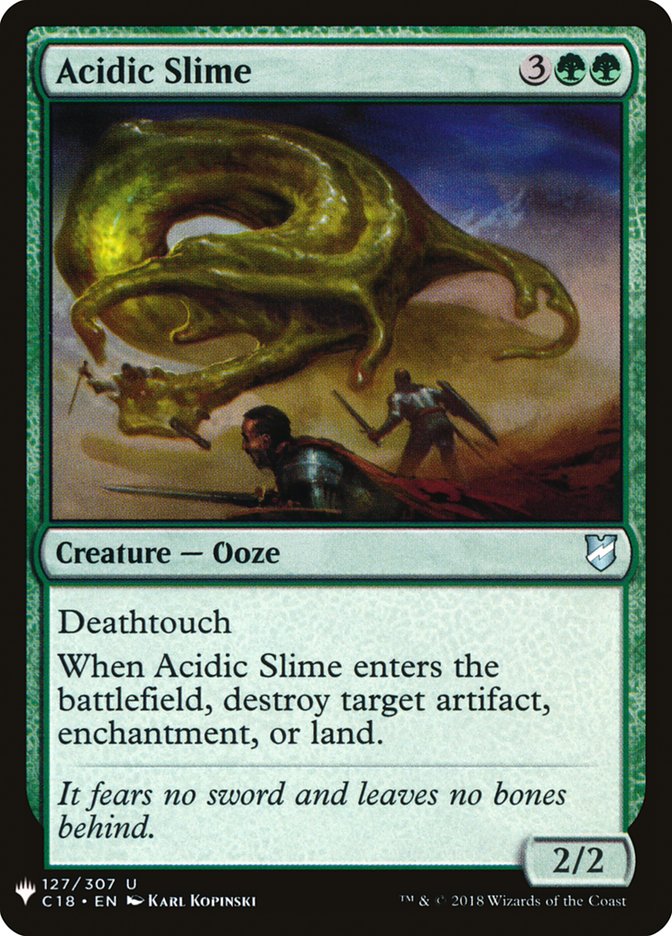Acidic Slime [Mystery Booster] | Tabernacle Games