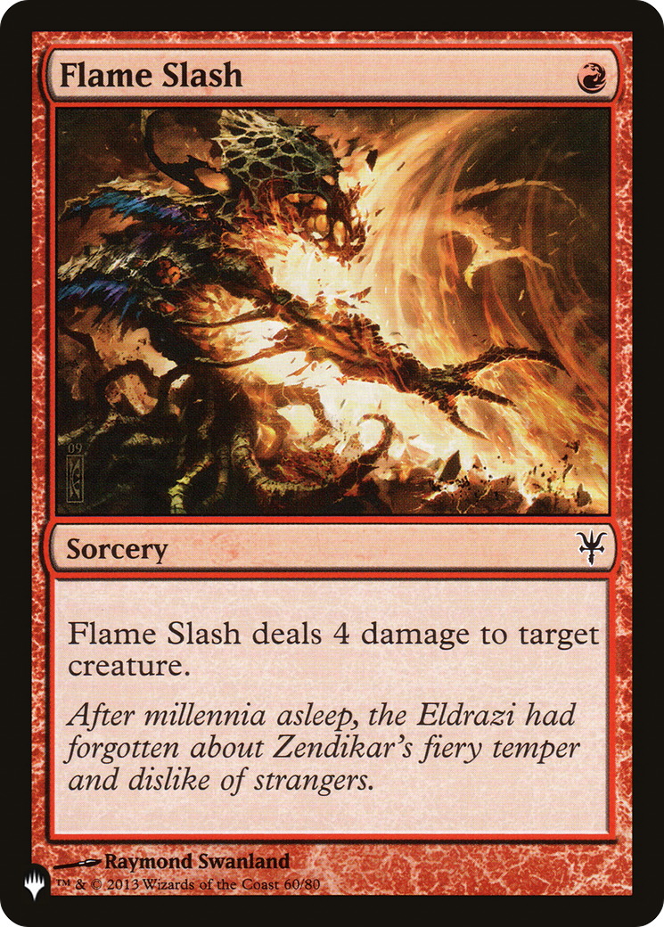 Flame Slash [The List] | Tabernacle Games