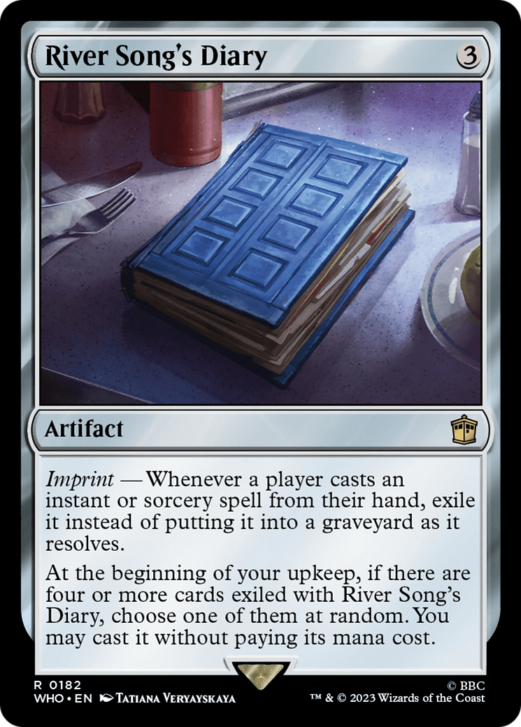 River Song's Diary [Doctor Who] | Tabernacle Games