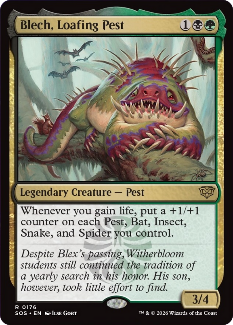 Blech, Loafing Pest [Secrets of Strixhaven] | Tabernacle Games
