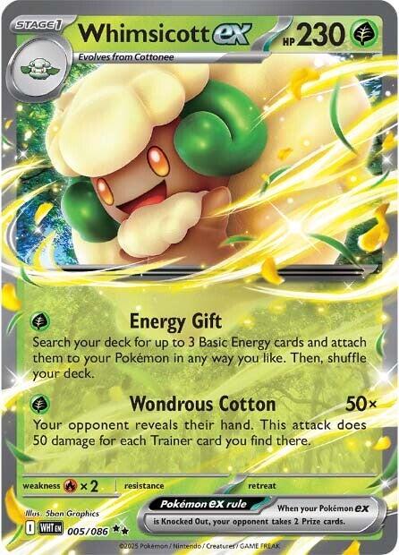 Whimsicott ex (005/086) [Scarlet & Violet: White Flare] | Tabernacle Games
