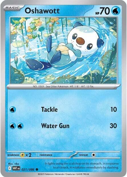 Oshawott (021/086) [Scarlet & Violet: White Flare] | Tabernacle Games
