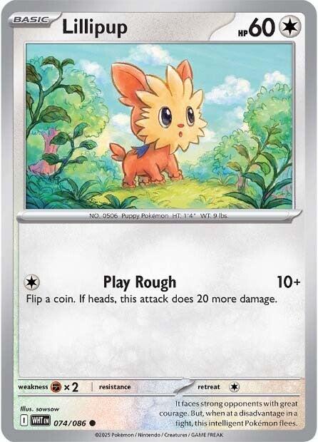Lillipup (074/086) [Scarlet & Violet: White Flare] | Tabernacle Games