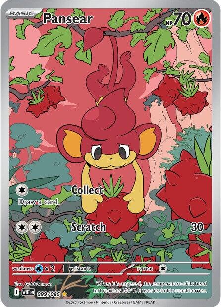 Pansear (099/086) [Scarlet & Violet: White Flare] | Tabernacle Games