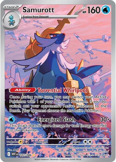 Samurott (107/086) [Scarlet & Violet: White Flare] | Tabernacle Games