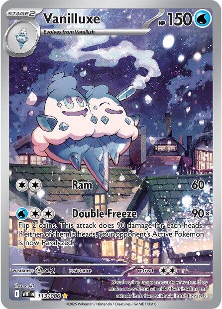 Vanilluxe (113/086) [Scarlet & Violet: White Flare] | Tabernacle Games