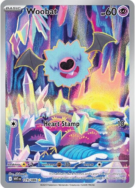 Woobat (119/086) [Scarlet & Violet: White Flare] | Tabernacle Games