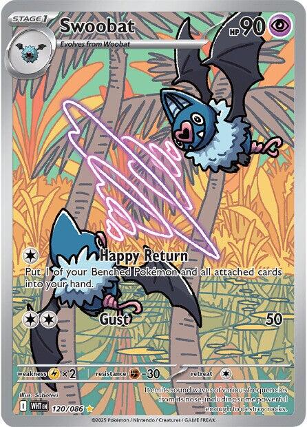 Swoobat (120/086) [Scarlet & Violet: White Flare] | Tabernacle Games