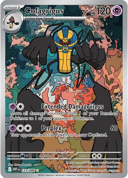 Cofagrigus (123/086) [Scarlet & Violet: White Flare] | Tabernacle Games