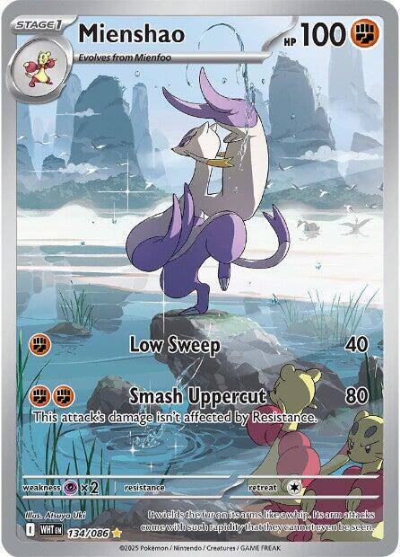 Mienshao (134/086) [Scarlet & Violet: White Flare] | Tabernacle Games