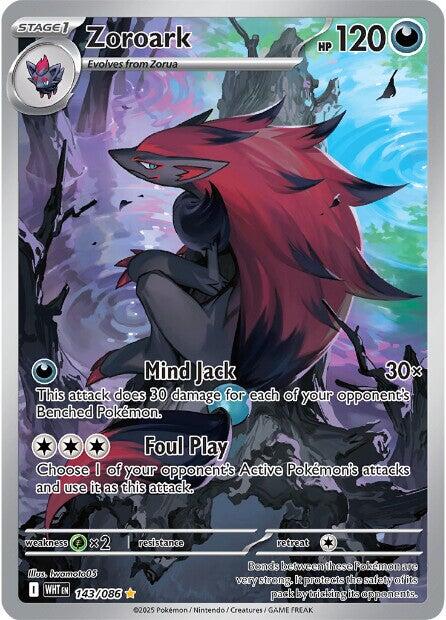 Zoroark (143/086) [Scarlet & Violet: White Flare] | Tabernacle Games