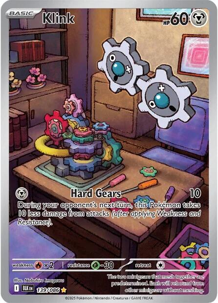 Klink (139/086) [Scarlet & Violet: Black Bolt] | Tabernacle Games