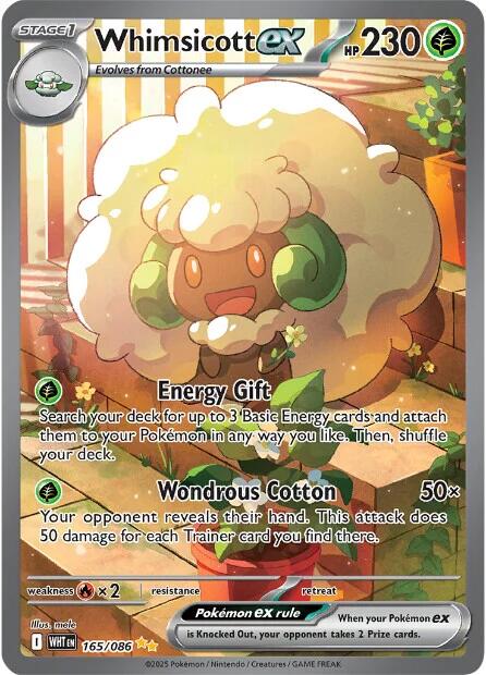 Whimsicott ex (165/086) [Scarlet & Violet: White Flare] | Tabernacle Games