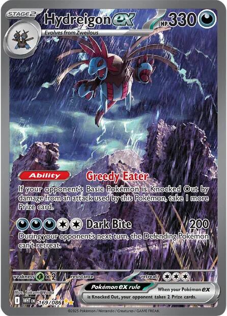 Hydreigon ex (169/086) [Scarlet & Violet: White Flare] | Tabernacle Games