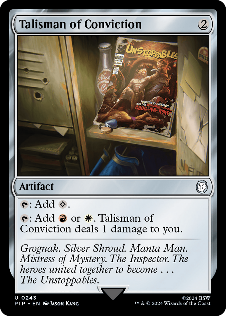 Talisman of Conviction [Fallout] | Tabernacle Games