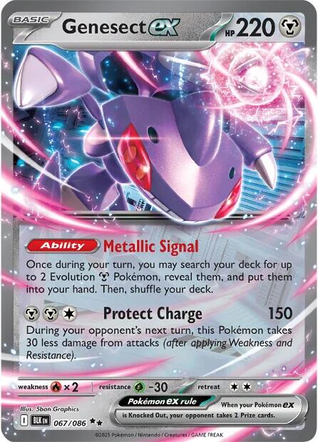 Genesect ex (067/086) [Scarlet & Violet: Black Bolt] | Tabernacle Games