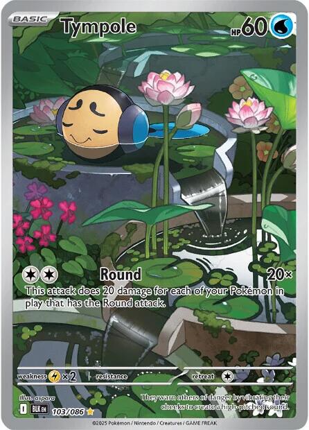 Tympole (103/086) [Scarlet & Violet: Black Bolt] | Tabernacle Games
