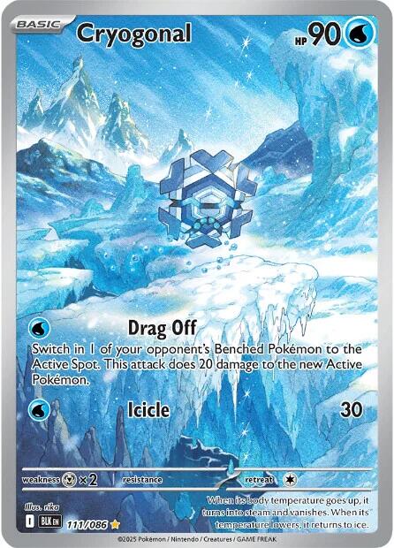 Cryogonal (111/086) [Scarlet & Violet: Black Bolt] | Tabernacle Games