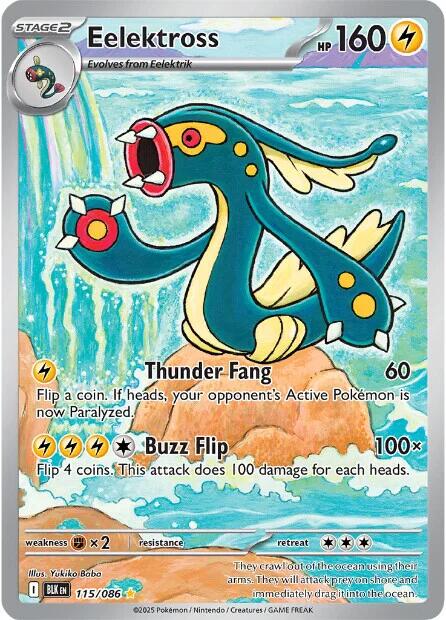 Eelektross (115/086) [Scarlet & Violet: Black Bolt] | Tabernacle Games