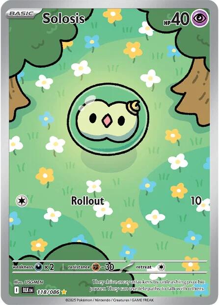Solosis (118/086) [Scarlet & Violet: Black Bolt] | Tabernacle Games