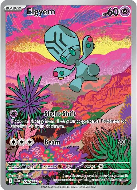 Elgyem (120/086) [Scarlet & Violet: Black Bolt] | Tabernacle Games