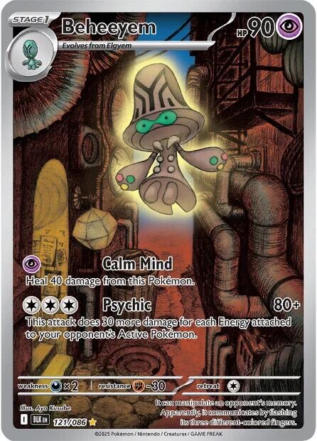 Beheeyem (121/086) [Scarlet & Violet: Black Bolt] | Tabernacle Games