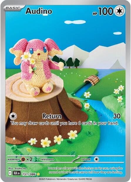 Audino (151/086) [Scarlet & Violet: Black Bolt] | Tabernacle Games