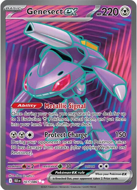 Genesect ex (161/086) [Scarlet & Violet: Black Bolt] | Tabernacle Games