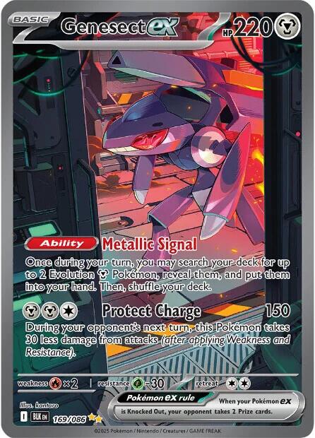 Genesect ex (169/086) [Scarlet & Violet: Black Bolt] | Tabernacle Games