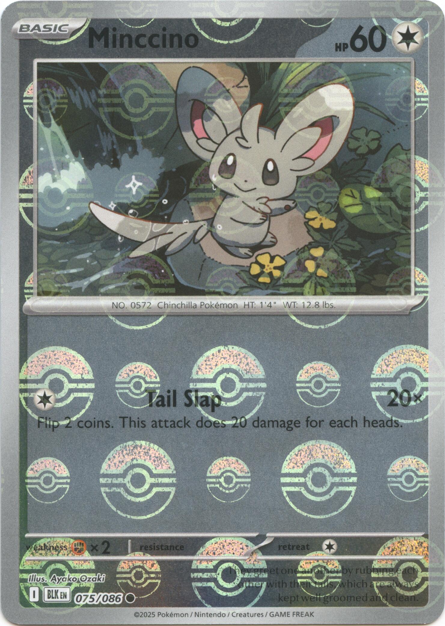 Cinccino (076/086) (Poke Ball Pattern) [Scarlet & Violet: Black Bolt] | Tabernacle Games