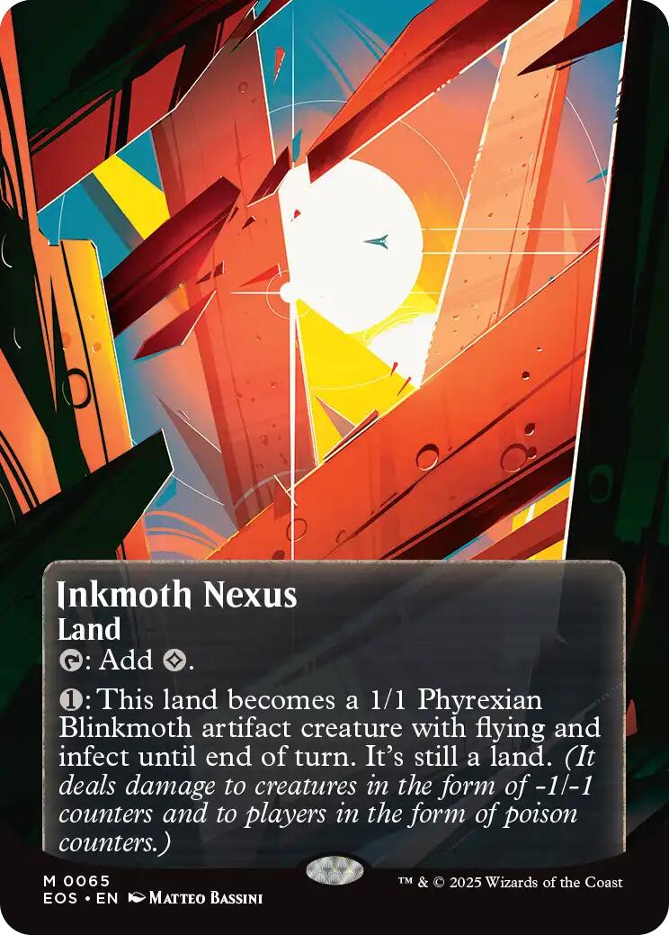 Inkmoth Nexus (0065) (Borderless) [Edge of Eternities: Stellar Sights] | Maze of Fitzroy