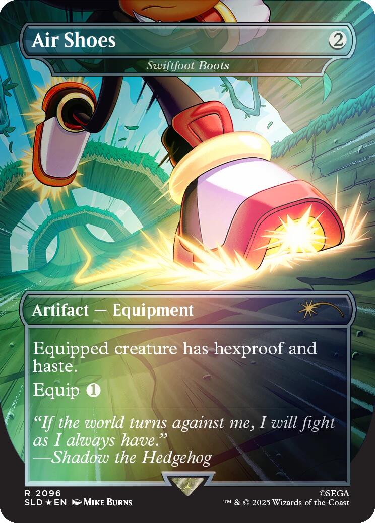 Air Shoes - Swiftfoot Boots (Rainbow Foil) [Secret Lair Drop Series] | Tabernacle Games