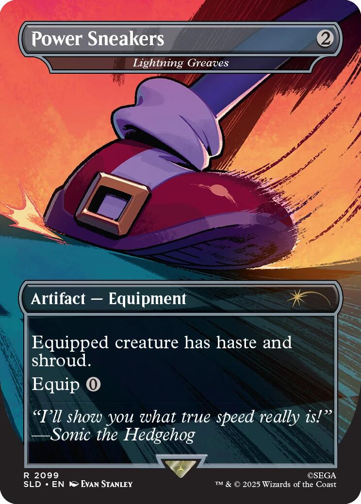 Power Sneakers - Lightning Greaves [Secret Lair Drop Series] | Tabernacle Games