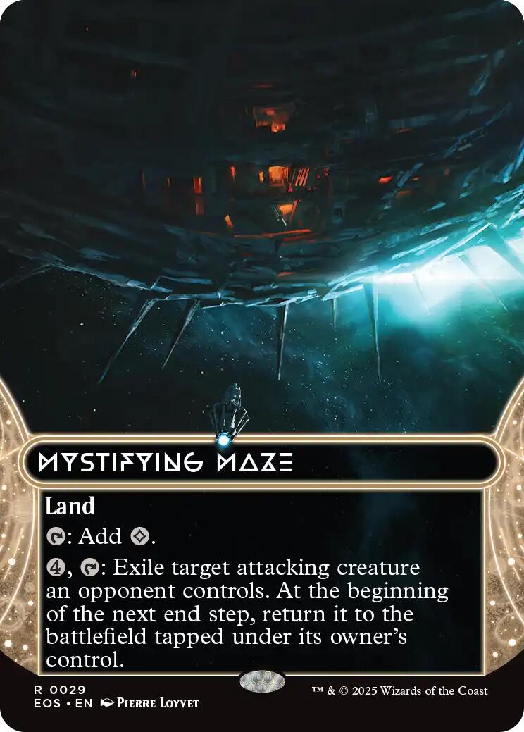 Mystifying Maze (0029) (Borderless) [Edge of Eternities: Stellar Sights] | Tabernacle Games
