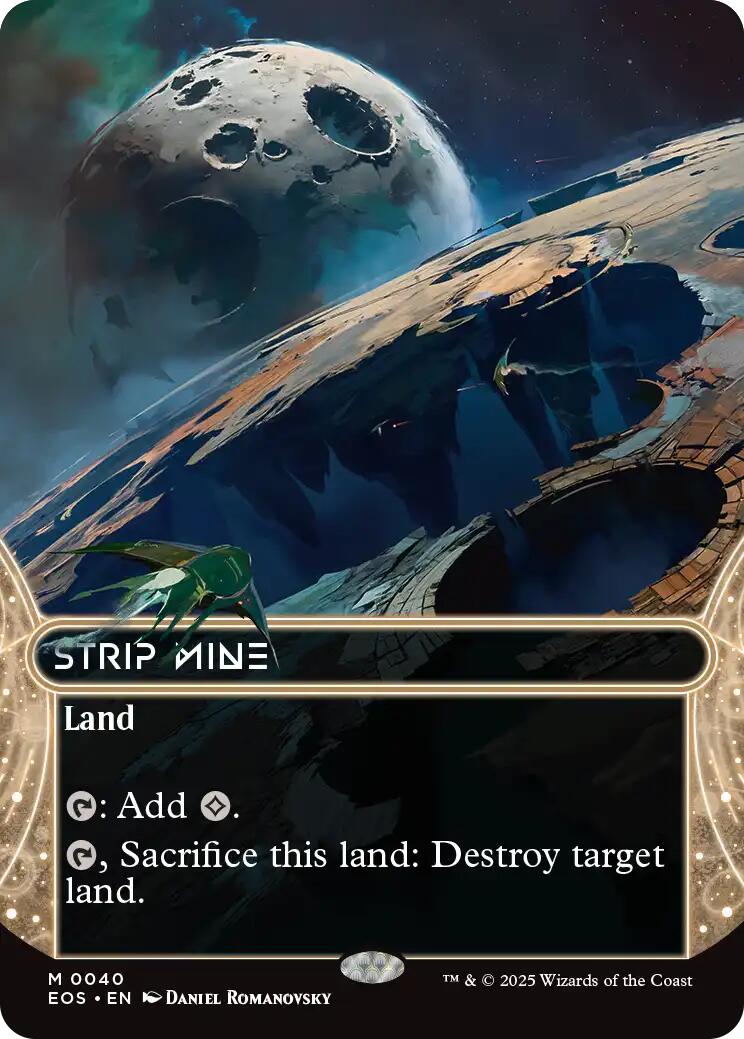 Strip Mine (0040) (Borderless) [Edge of Eternities: Stellar Sights] | Tabernacle Games