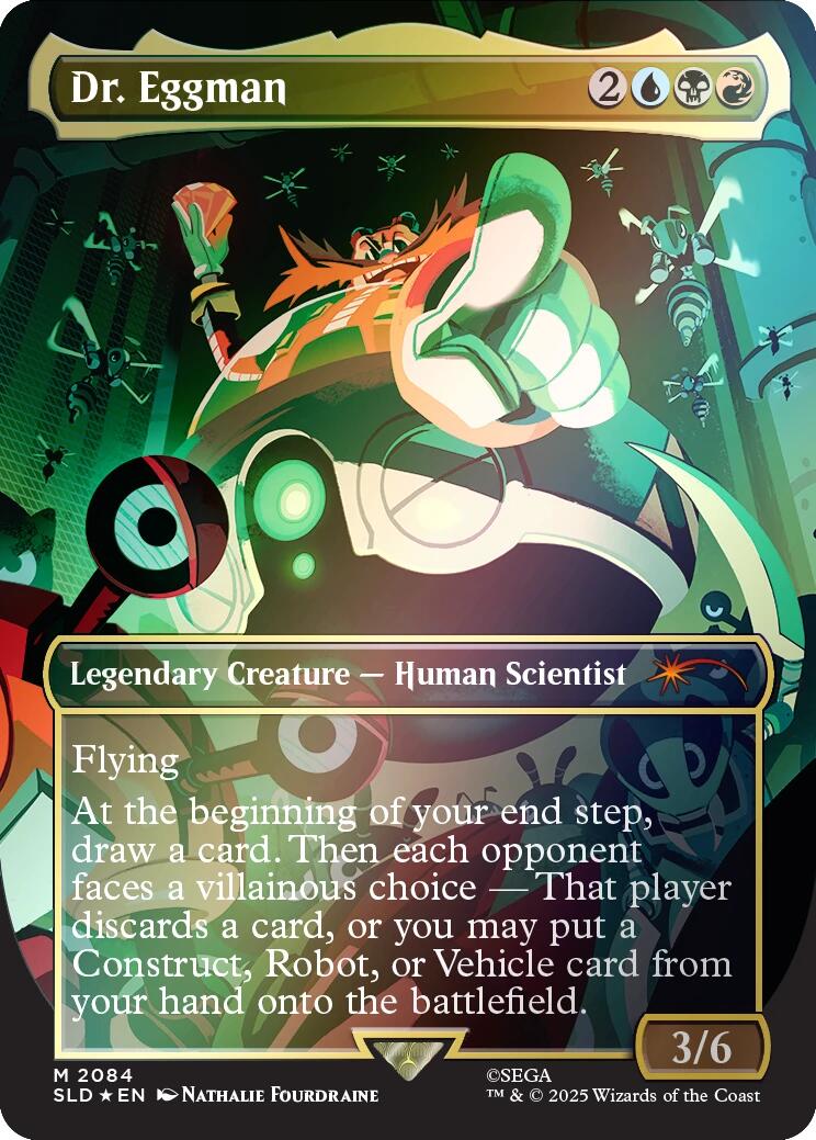 Dr. Eggman (Rainbow Foil) [Secret Lair Drop Series] | Tabernacle Games