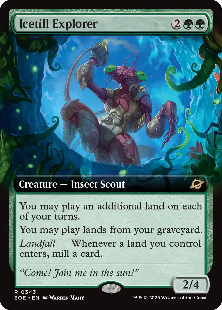 Icetill Explorer (Extended Art) [Edge of Eternities] | Tabernacle Games