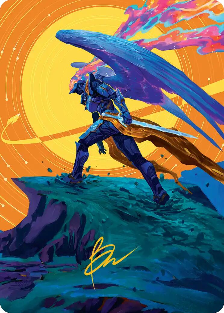 Astelli Reclaimer Art Card (Gold-Stamped Signature) [Edge of Eternities Art Series] | Tabernacle Games